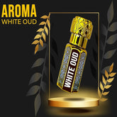 YUGOSMILE White Oud Attar 6ml | 100% Pure & Original Attar | Long-Lasting Luxury Roll-On Perfume | Unisex Fragrance for Men & Women